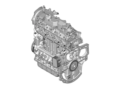 Citroen / Peugeot 1.6 BlueHDI Motor (fűzött blokk hengerfejjel)