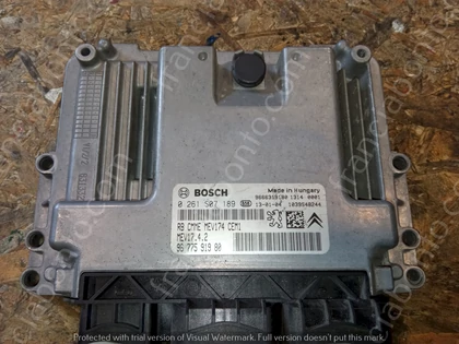 Citroen C3 Picasso 1.4 VTI BOSCH MEV17.4.2 Motorvezérlő