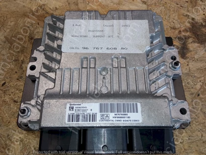 Citroen / Peugeot 1.6 HDI Continental SID807EVO Motorvezérlő