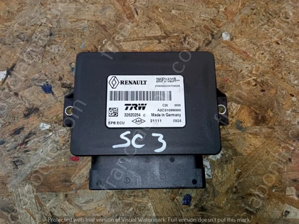 Renault Scenic III TRW Elektromos kézifék vezérlő