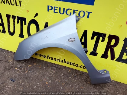 Peugeot 307 Bal első sárvédő
