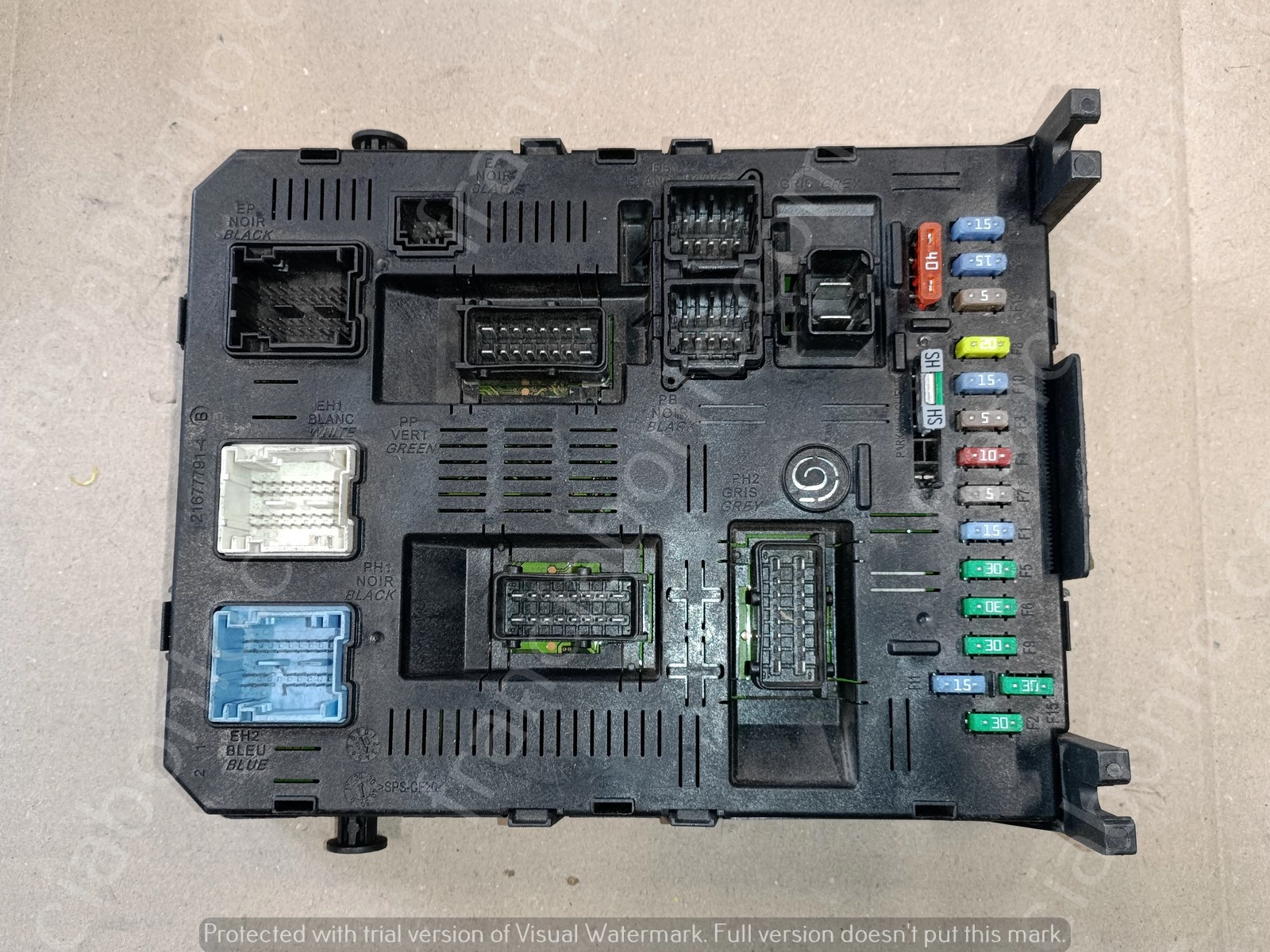 Citroen C4 Picasso I / Peugeot 307 JOHNSON CONTROLS BSI H01-01