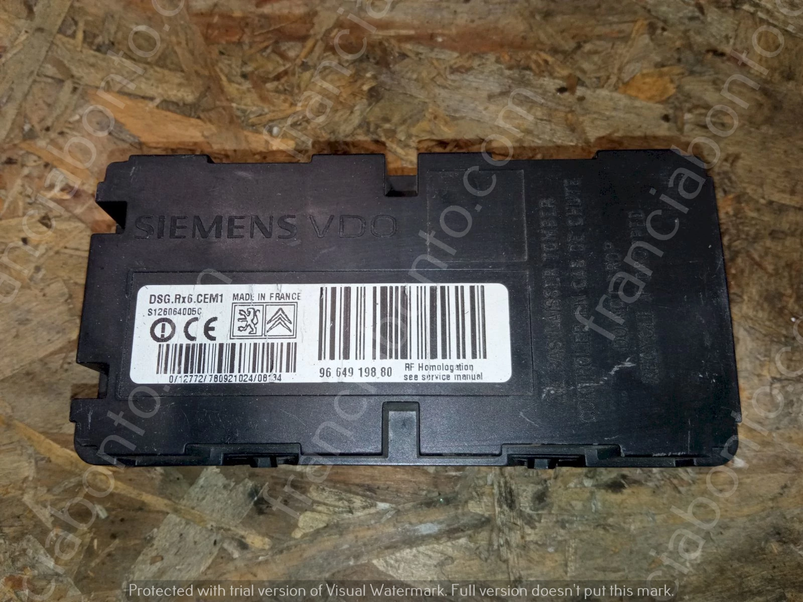 Citroen C5 III SIEMENS VDO Elektronika