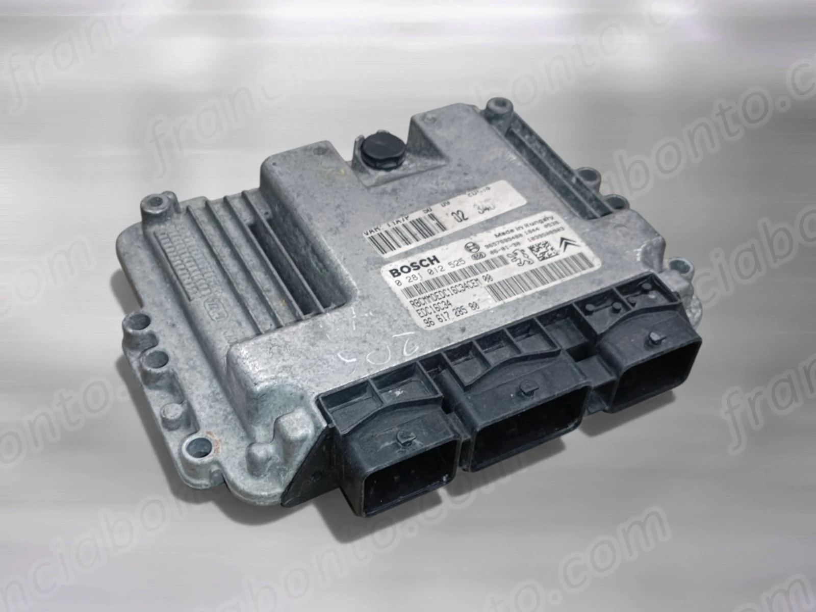 Citroen C4 Picasso I / Peugeot 308 I 1.6 HDI BOSCH EDC16C34 Motorvezérlő