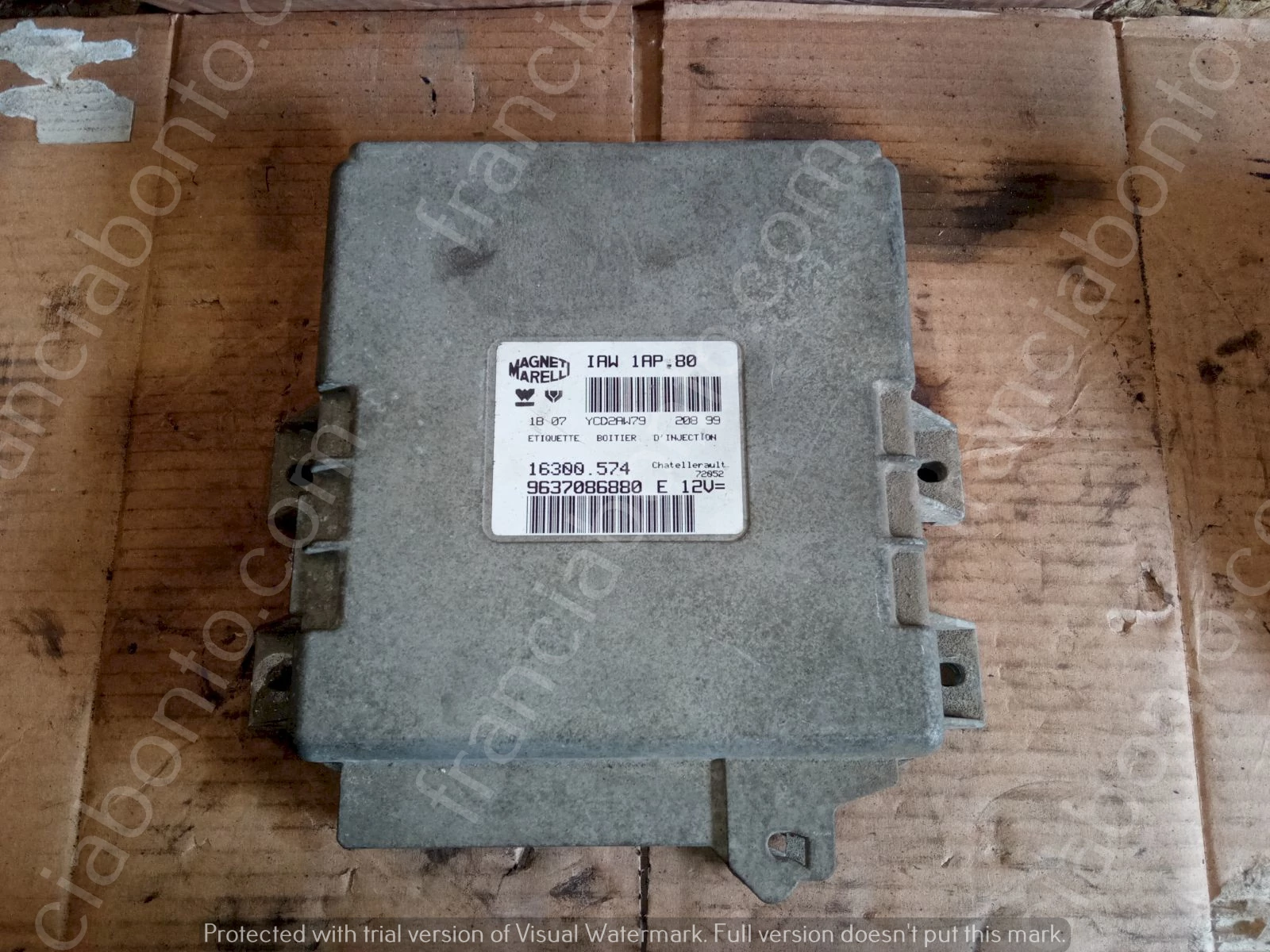 Peugeot 206 1.1i MAGNETI MARELLI IAW 1AP.80 Motorvezérlő
