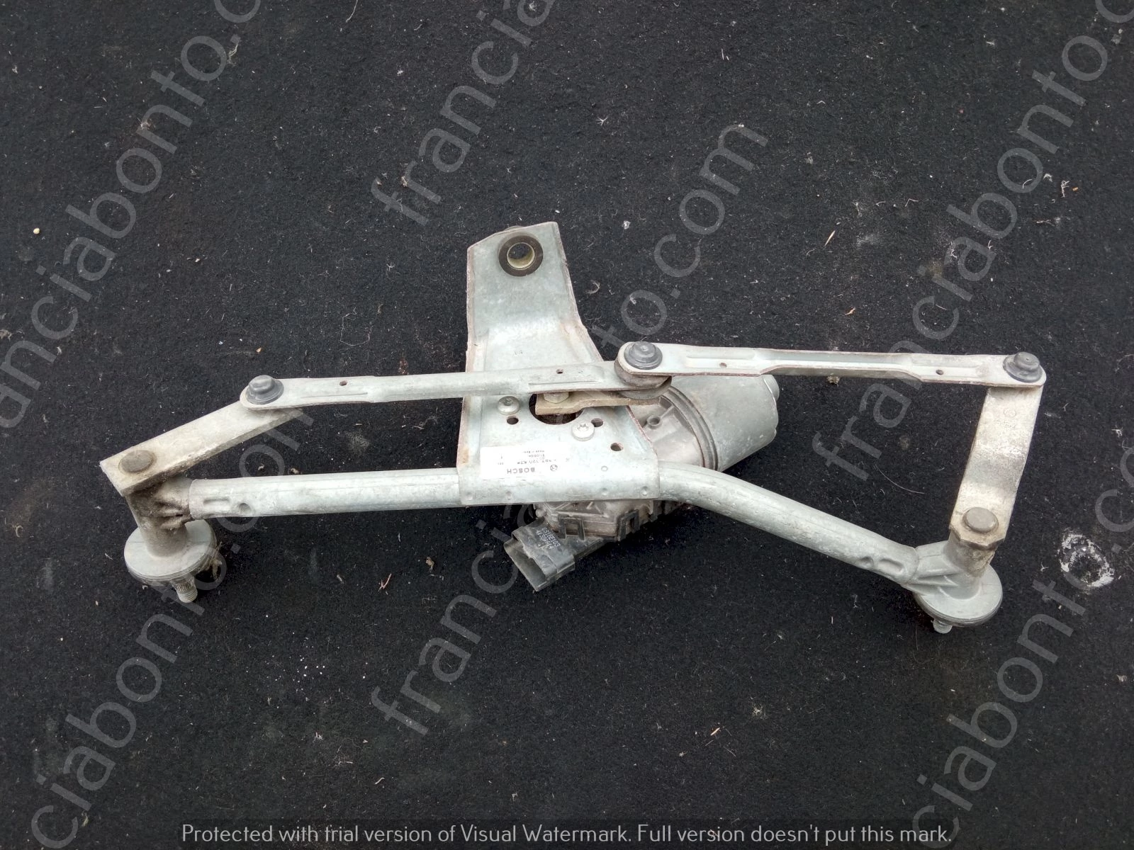 Peugeot 206 BOSCH Első Ablaktörlő szerkezet motorral