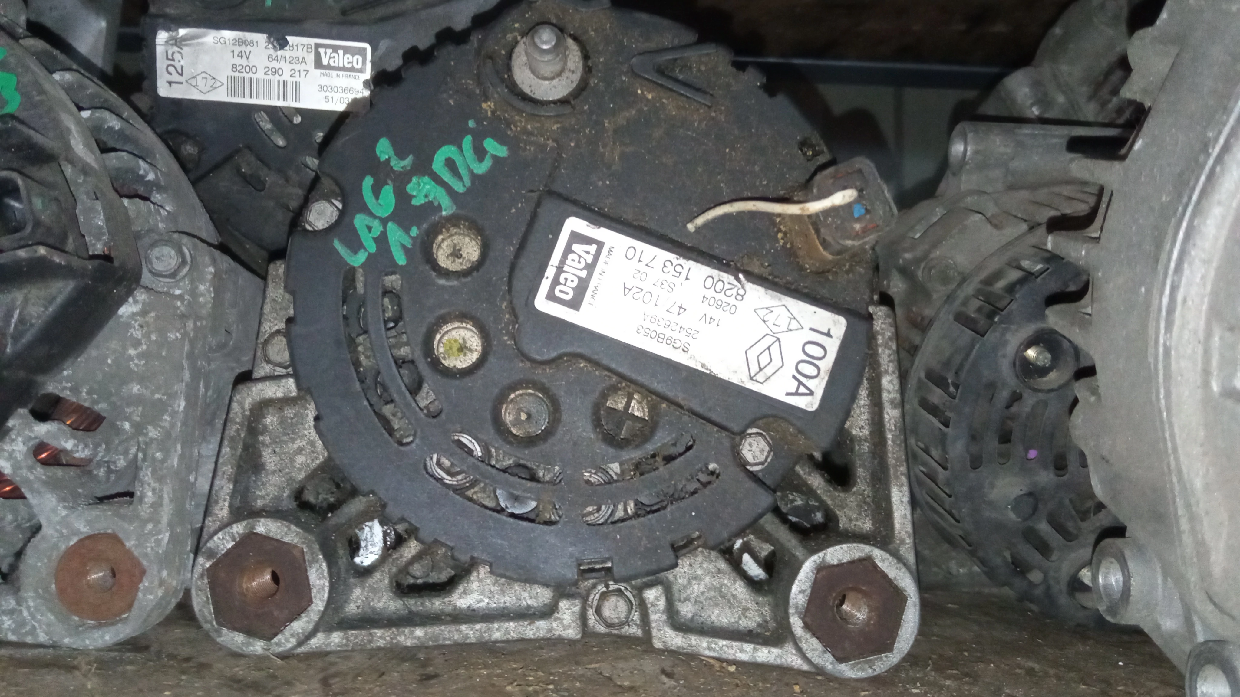 Renault 1.8 / 2.0 16v Valeo 100A Generátor