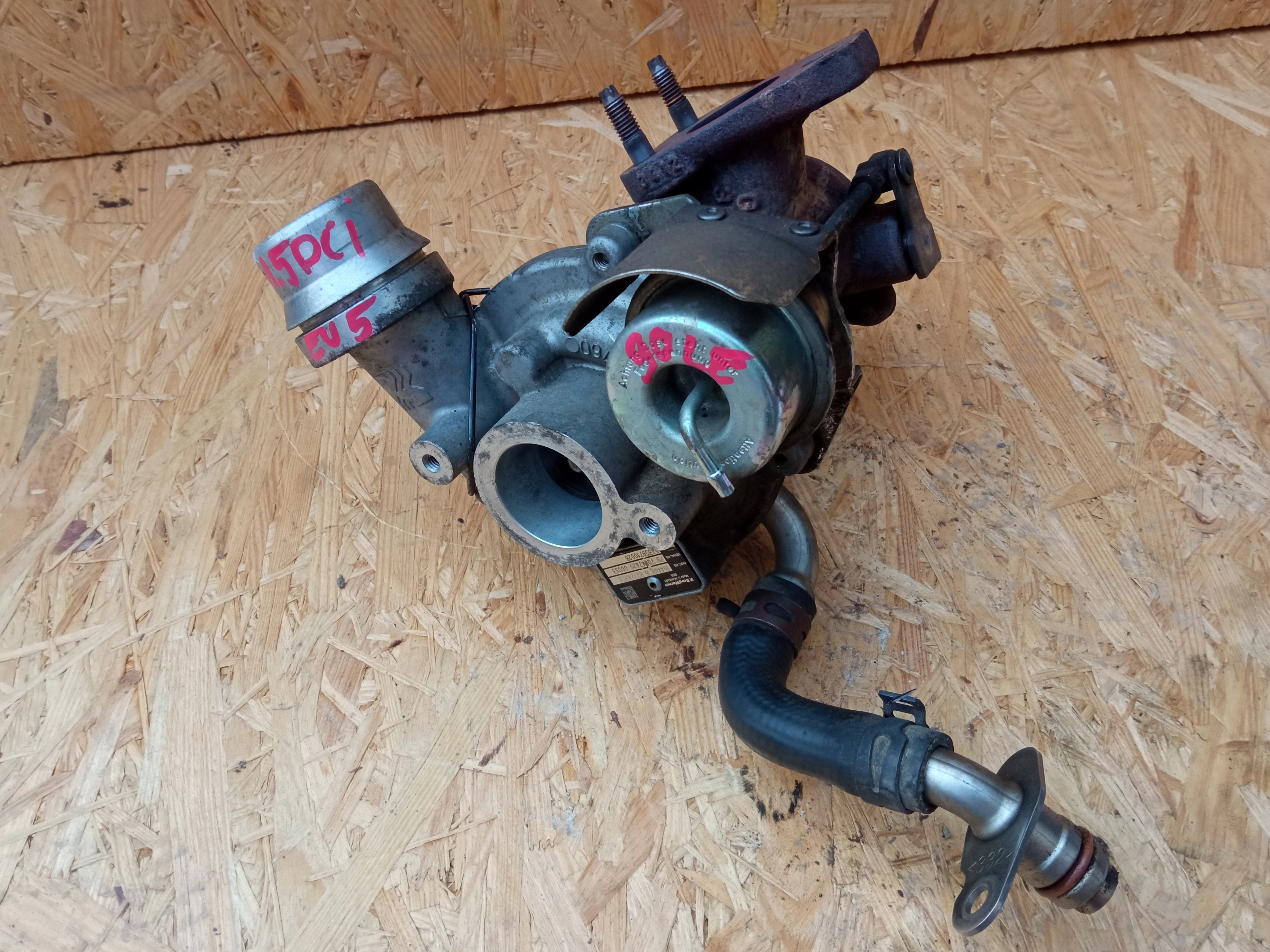 Dacia / Renault 1.5 DCI BorgWarner Turbó