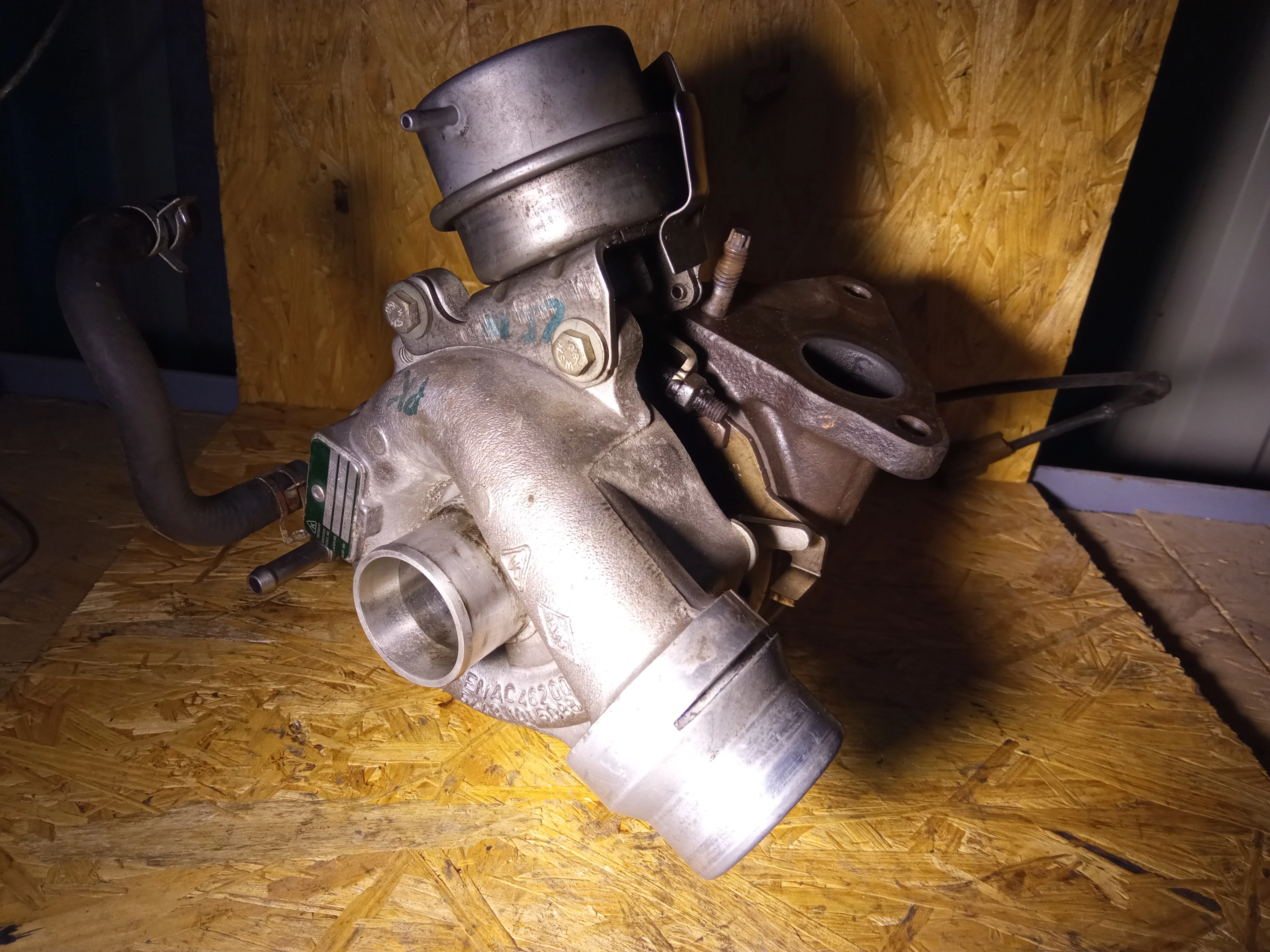 Renault 1.5 DCI KKK Vízhűtéses turbó
