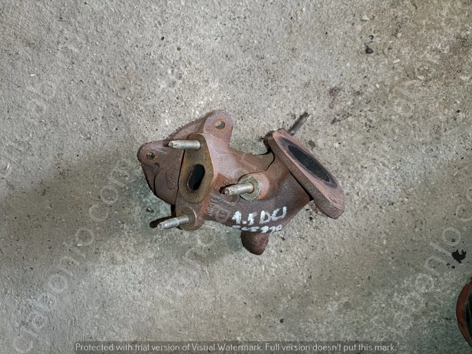 Renault 1.5 DCI Turbó könyökcső